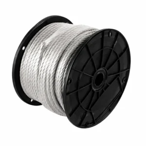 CABLE DE ACERO FORRADO DE PVC DE  2-3MM