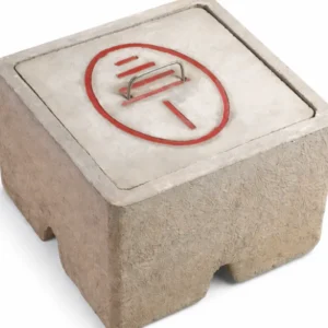 CAJA DE REGISTRO DE CONCRETO 40X40X30