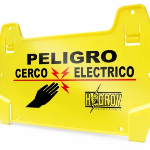 LETRERO CERCO ELECTRICO MARCA HAGROY