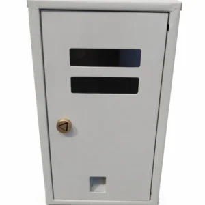 PORTA MEDIDOR METALICO TRIFASICO CON CHAPA DE 420MMX220MMX150MM