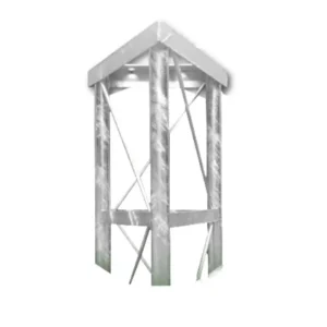 TORRE VENTADA DE 40X40 TIPO Z PESADO